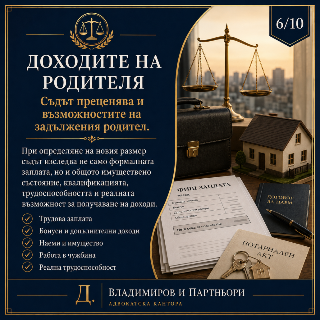 Увеличение на издръжка на дете Увеличение на издръжка на дете