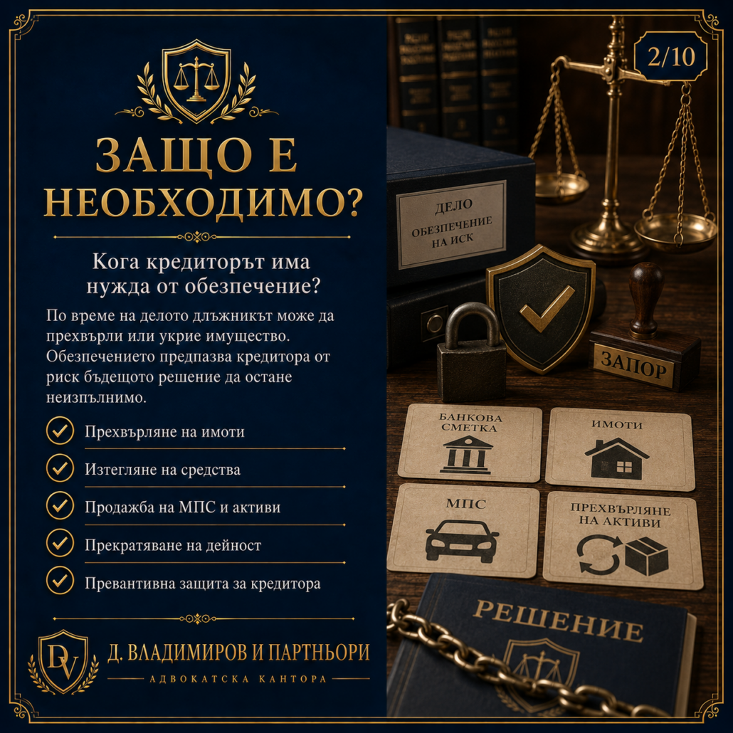 Обезпечение на граждански иск Обезпечение на граждански иск