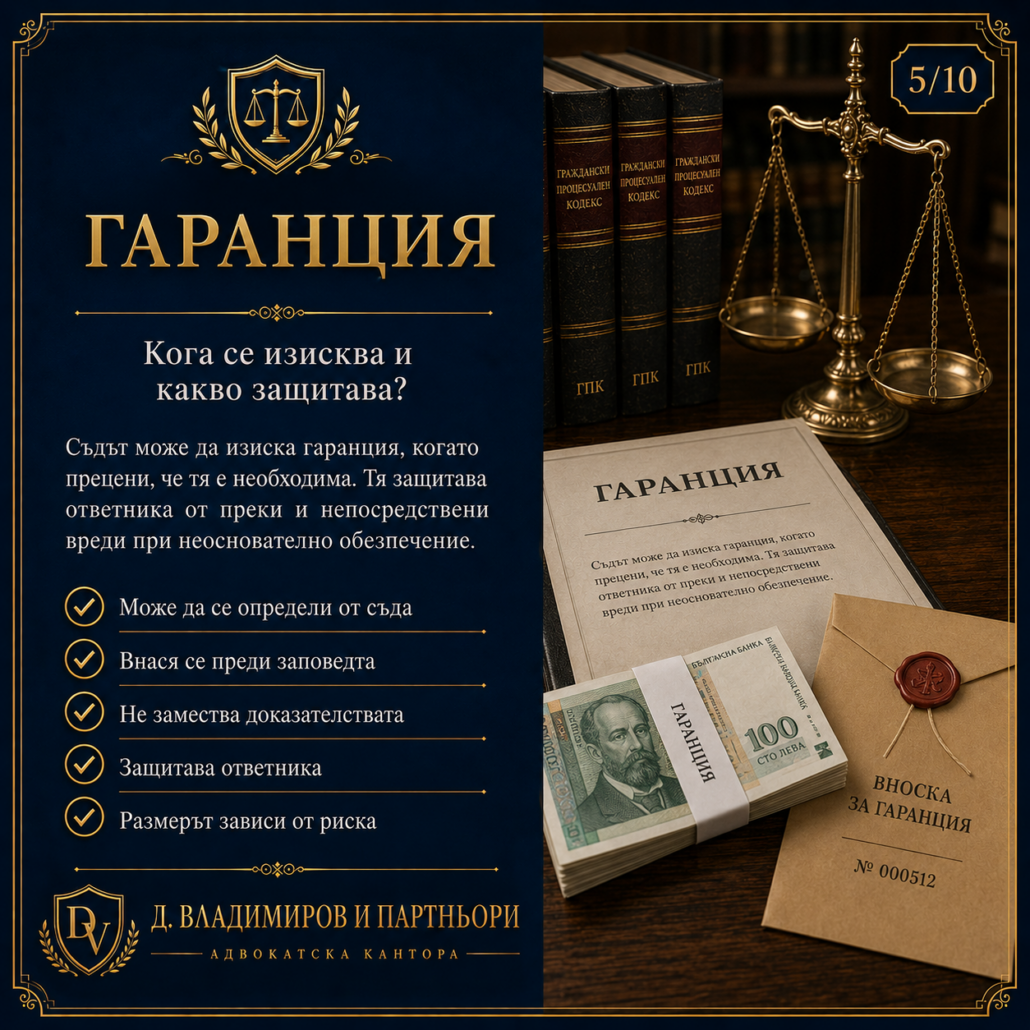 Обезпечение на граждански иск 8 Обезпечение на граждански иск