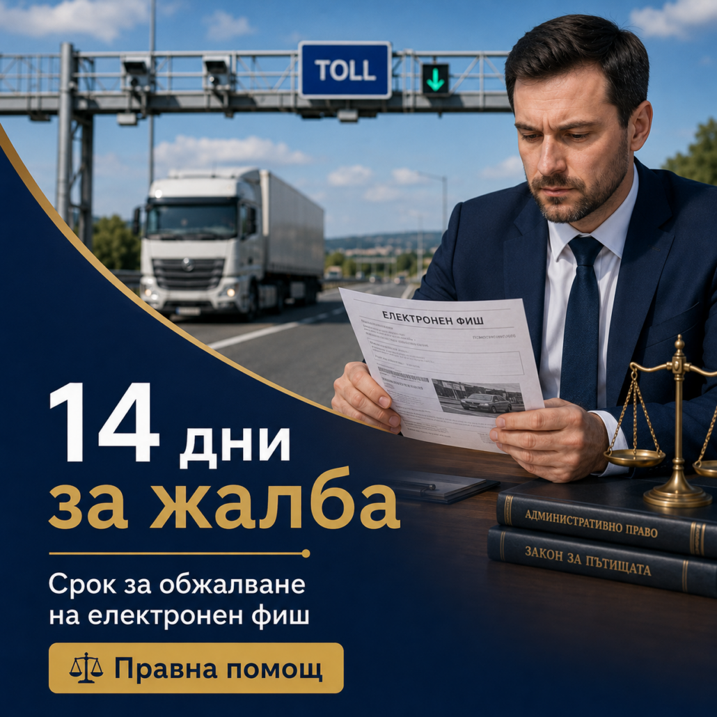 Обжалване глоба на ТОЛ системата Обжалване глоба на ТОЛ системата