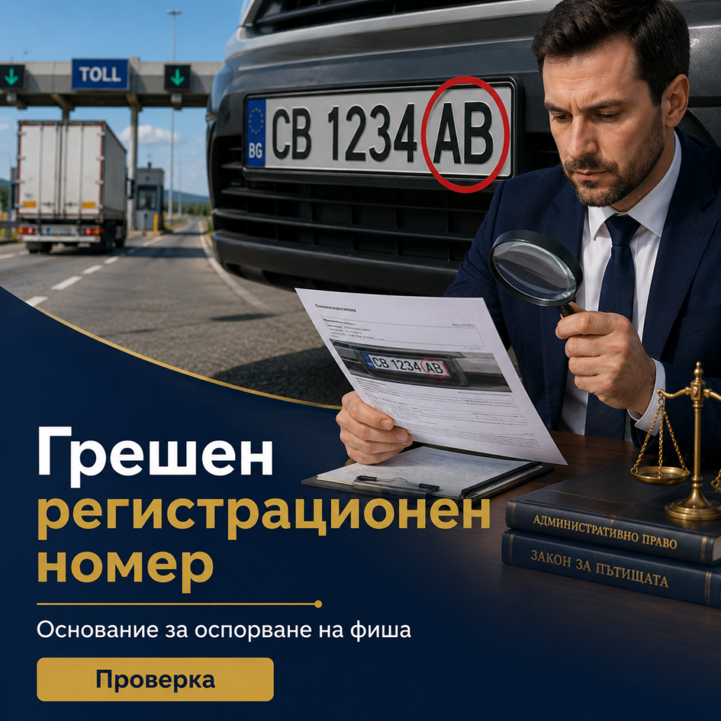 Обжалване глоба на ТОЛ системата Обжалване глоба на ТОЛ системата