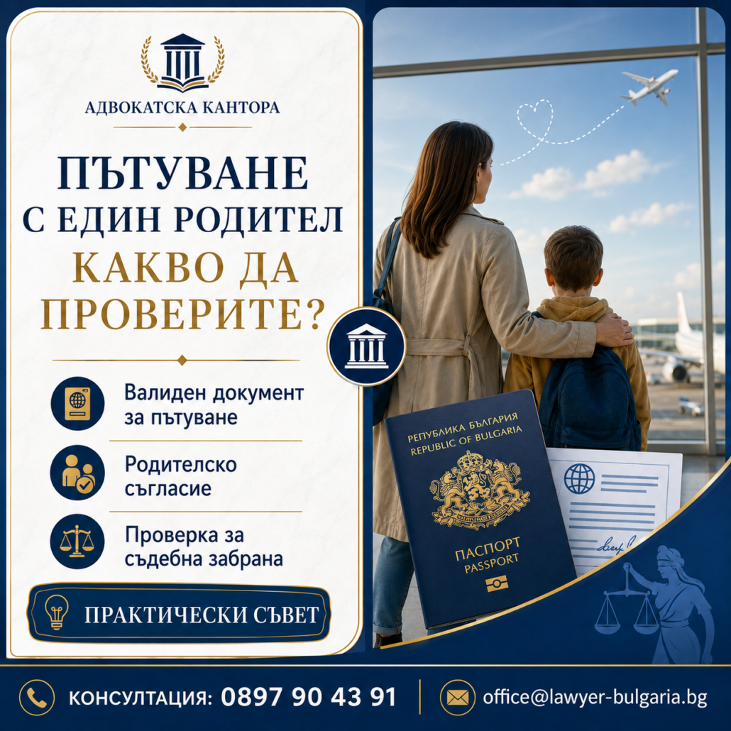 Заместващо съгласие пътуване на дете Заместващо съгласие пътуване на дете