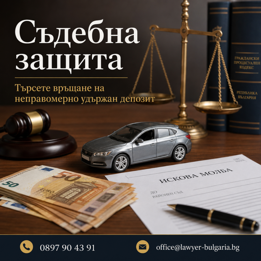 Връщане депозит Рент а кар 11 Връщане депозит Рент а кар