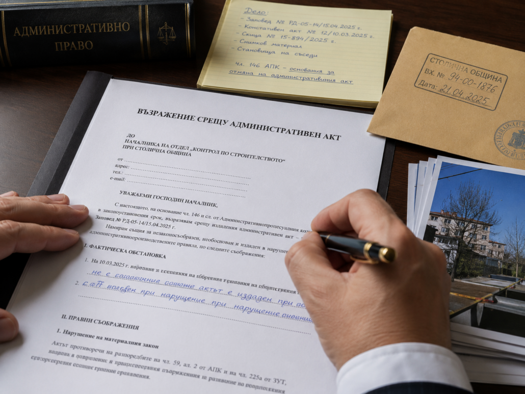 Възражение срещу административен акт 7 Възражение срещу административен акт