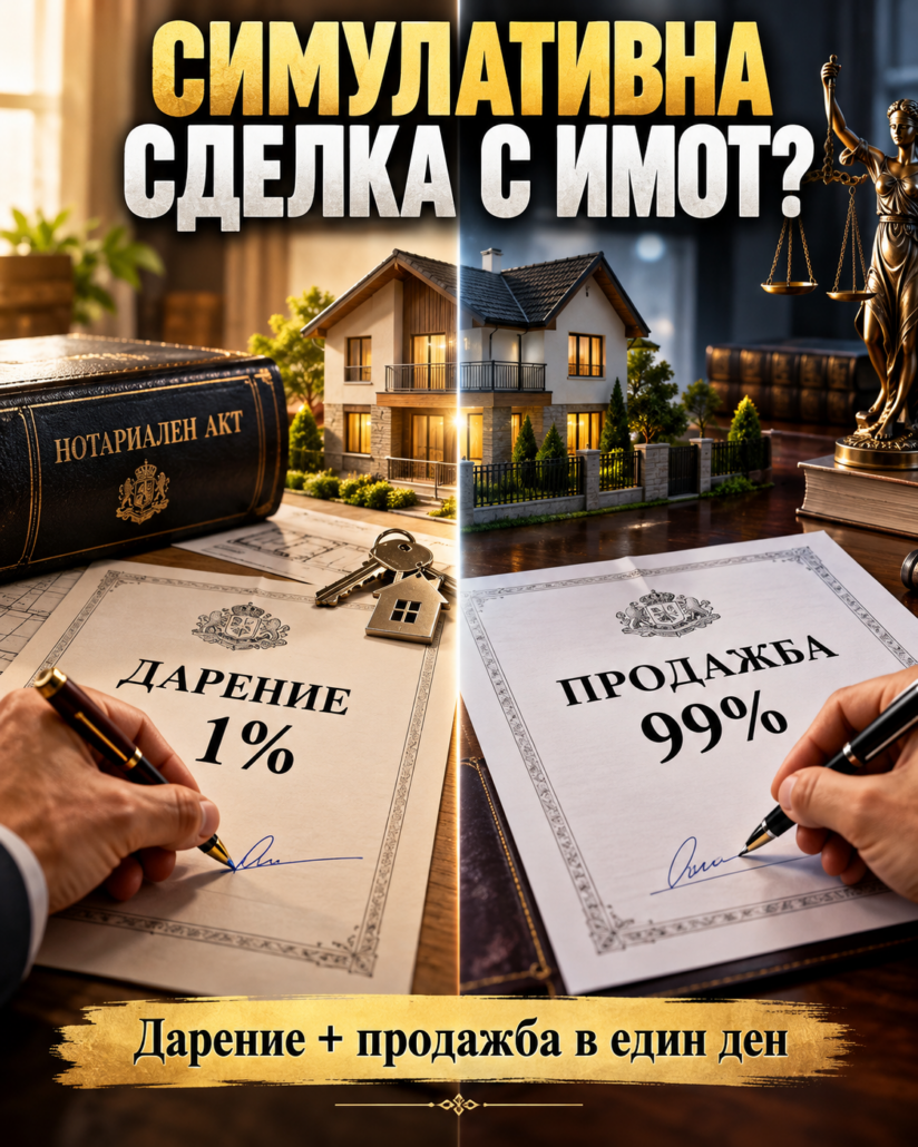 Симулативна сделка с имот Симулативна сделка с имот