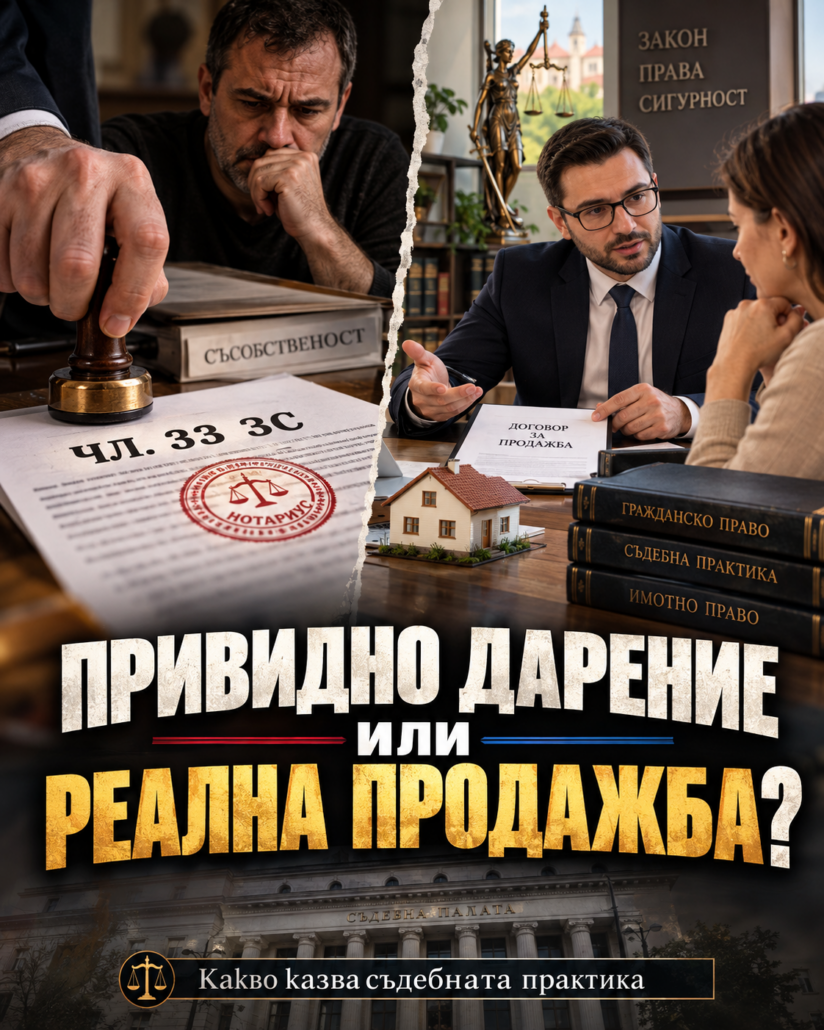 Симулативна сделка с имот Симулативна сделка с имот