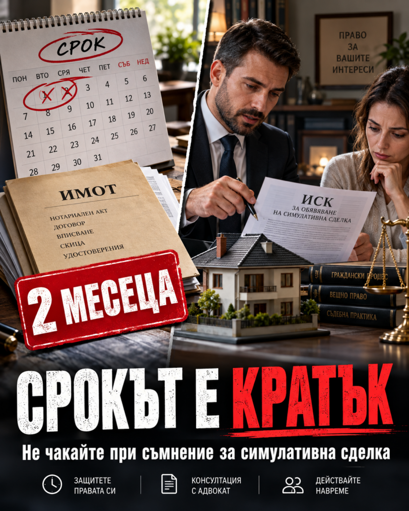 Симулативна сделка с имот Симулативна сделка с имот